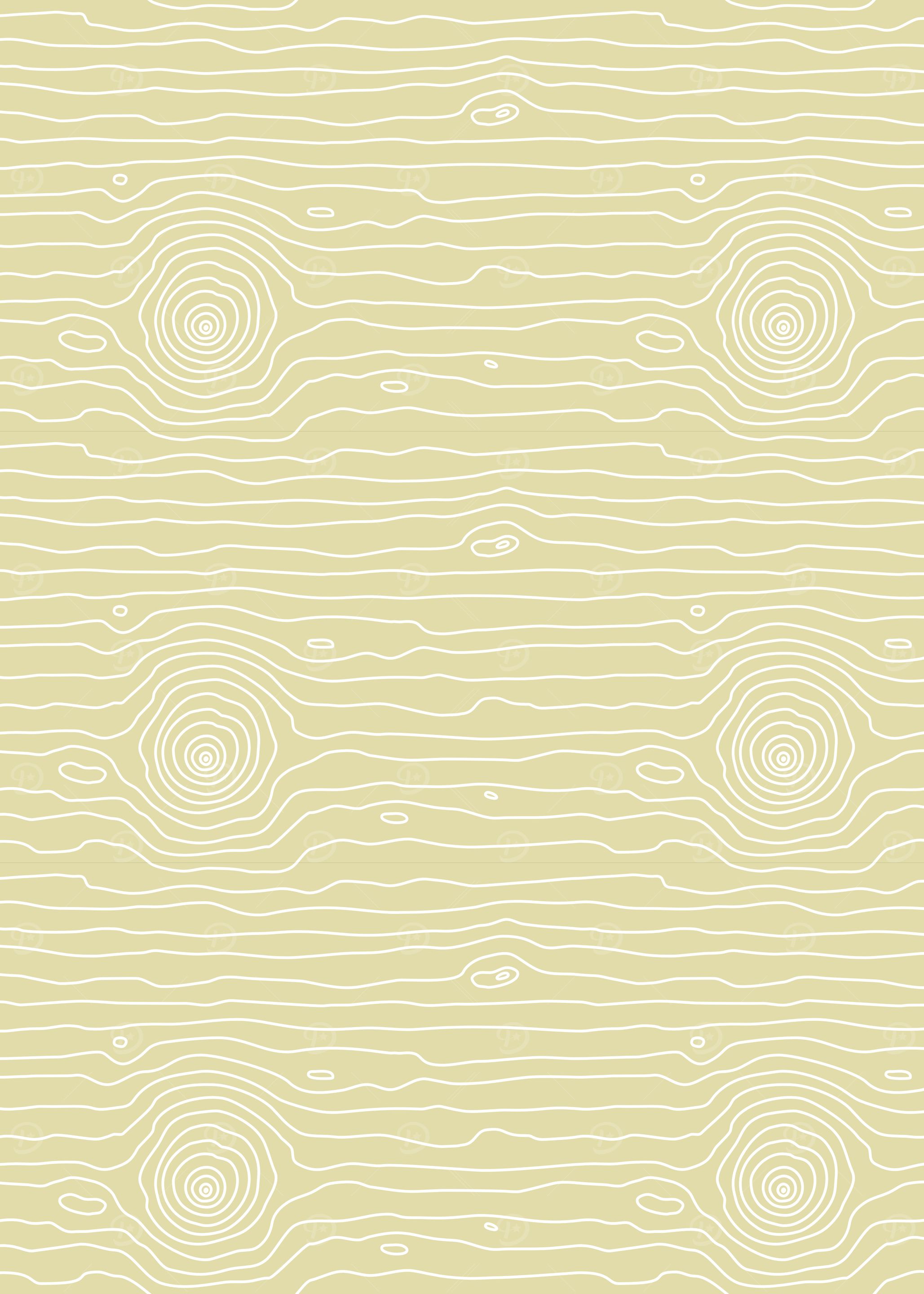 Wood Grain Pattern Pale Yellow