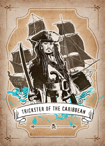 Captain Jack Sparrow: Trickster of the Caribbean