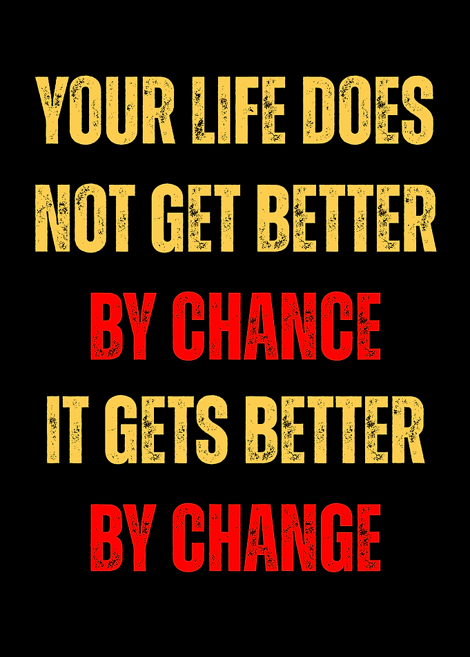 Choose Change, Create Better – Inspirational Quote