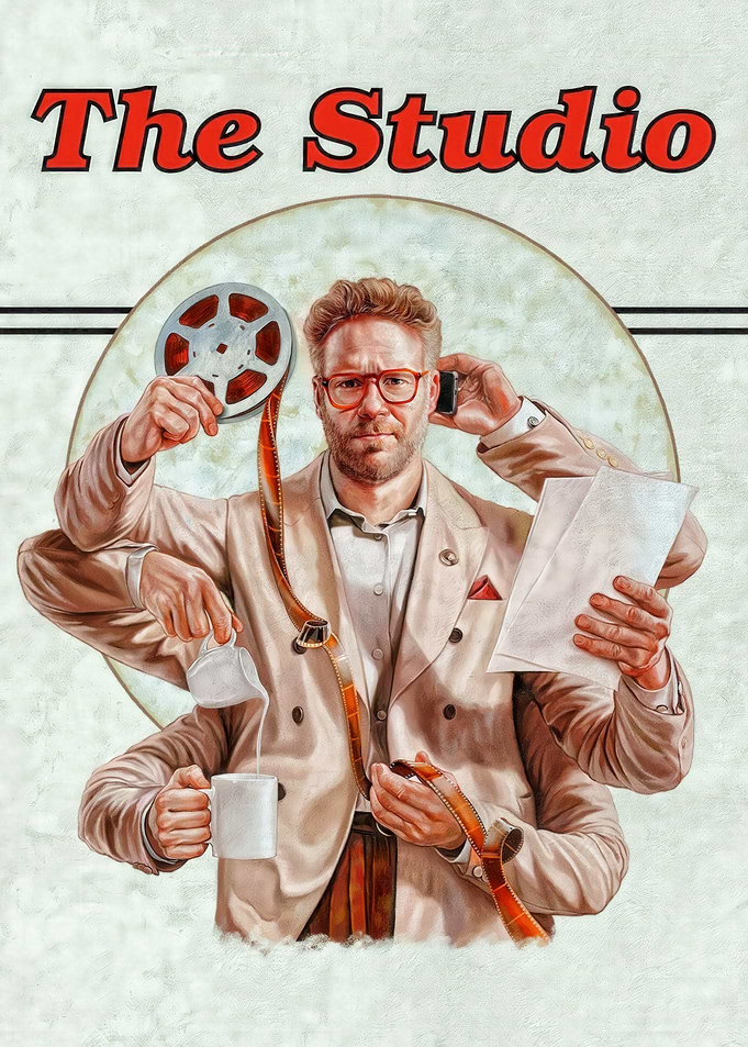Seth Rogen as a movie studio