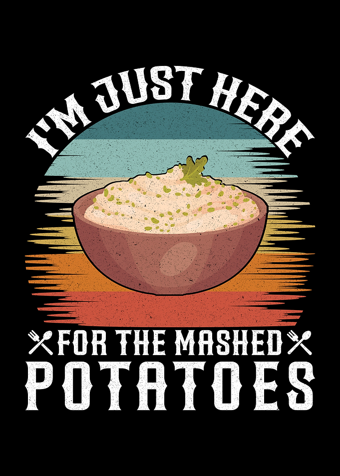 Mashed Potatoes Graphic Design