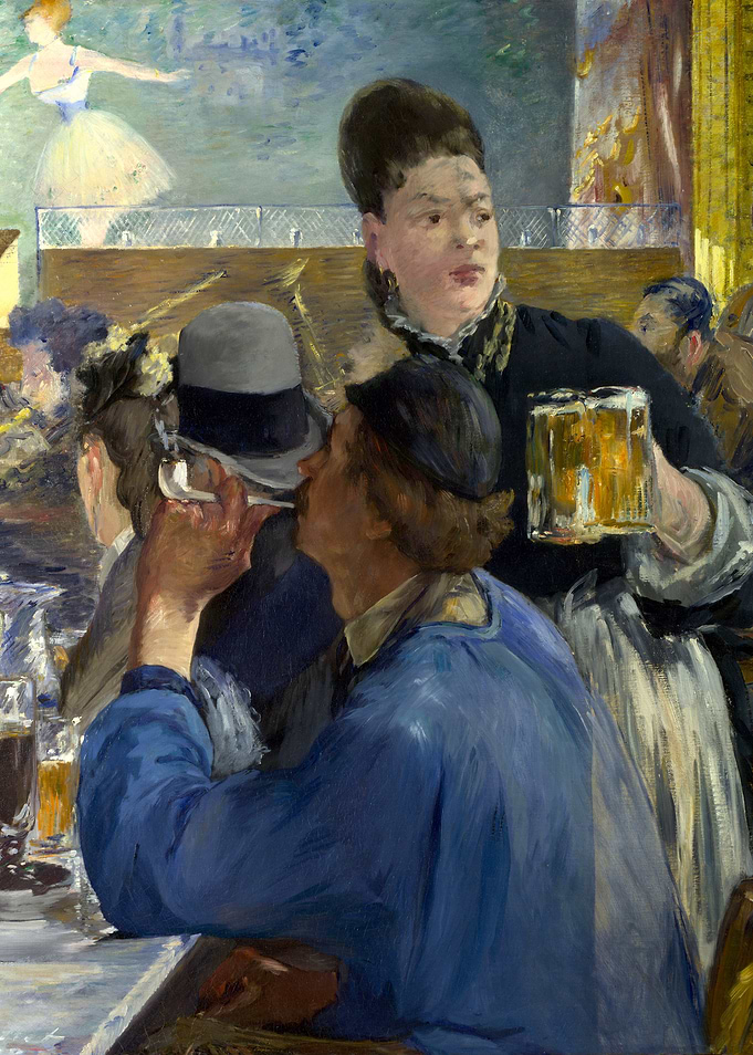 A Bar at the Folies-Bergère Painting