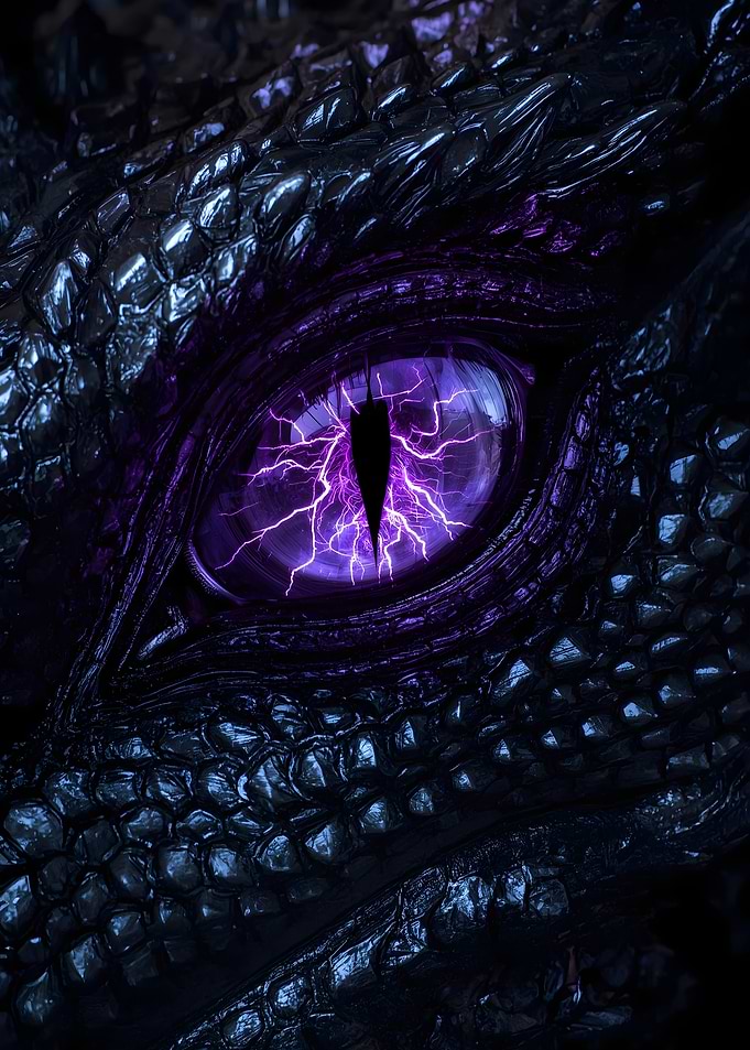 Electric Dragon Eye – Dark Fantasy Power