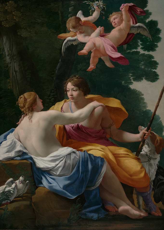 Diana and Endymion Painting