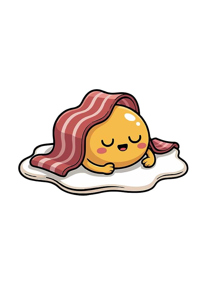 Sleeping Egg with Bacon