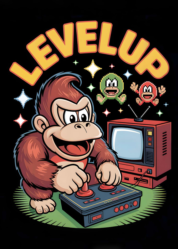 Donkey Kong Level Up Gaming