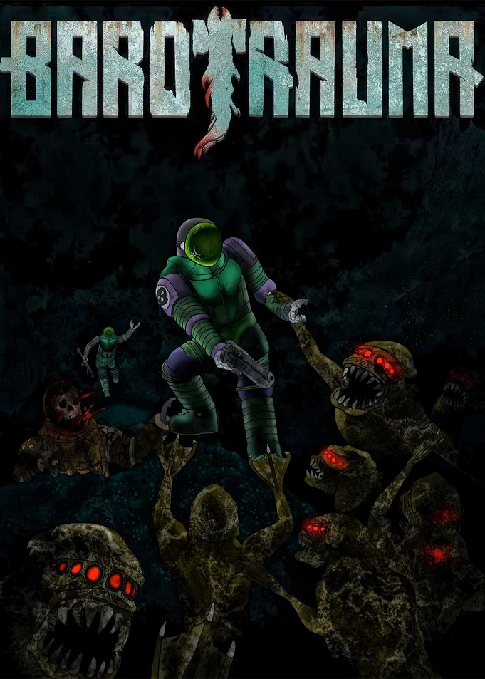 Barotrauma Game Illustration