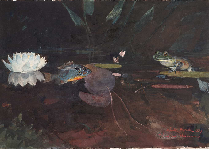 Homer's 'Frog Pond' painting