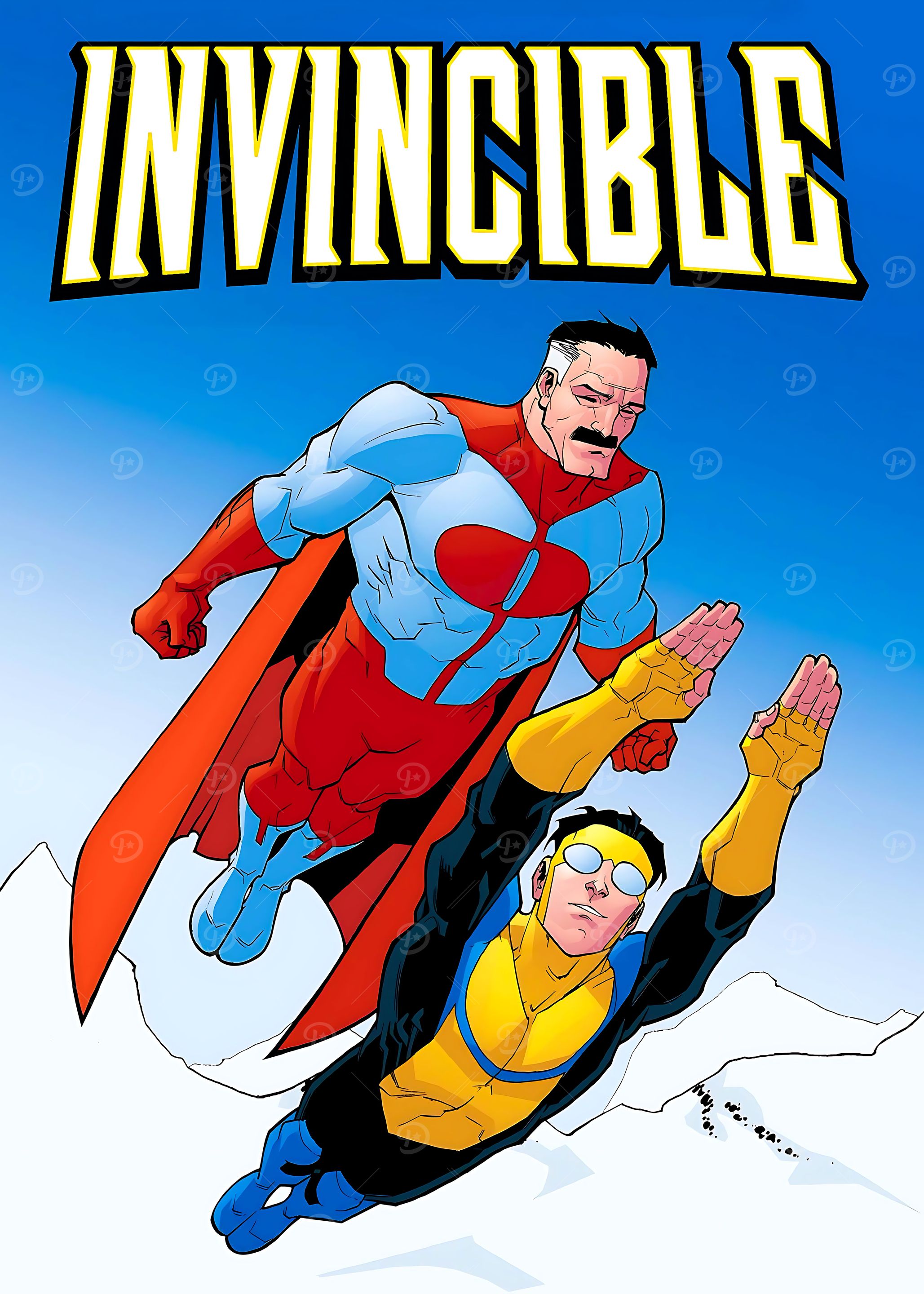 Invincible Comic Book Cover Art