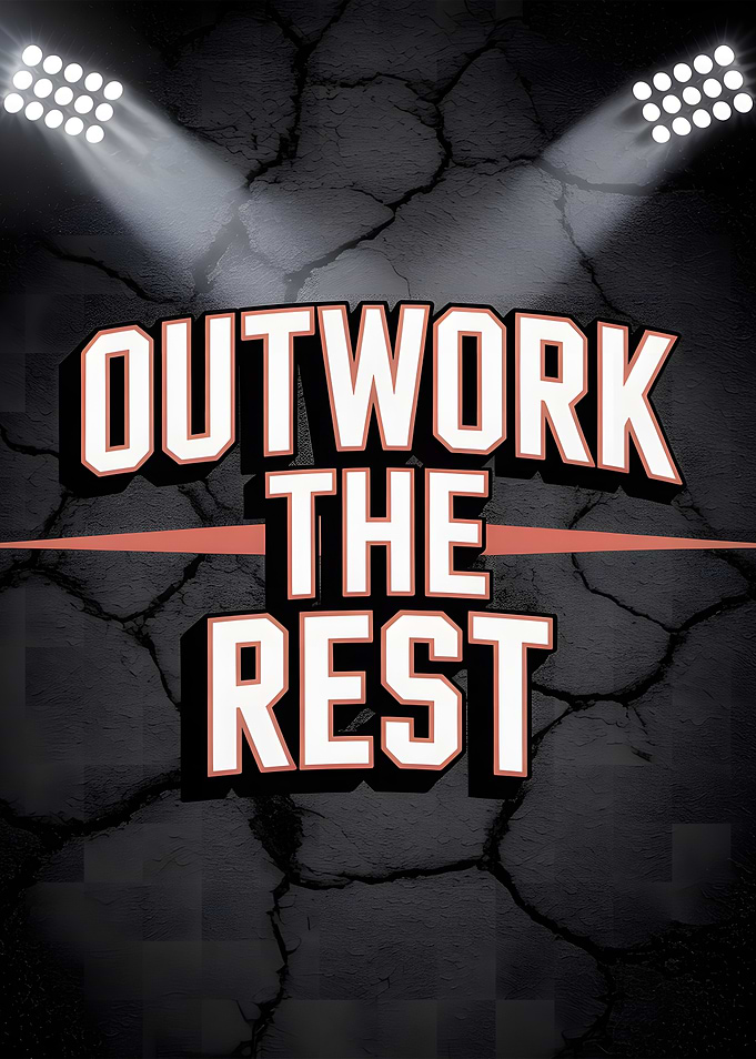 Outwork The Rest Motivational Poster