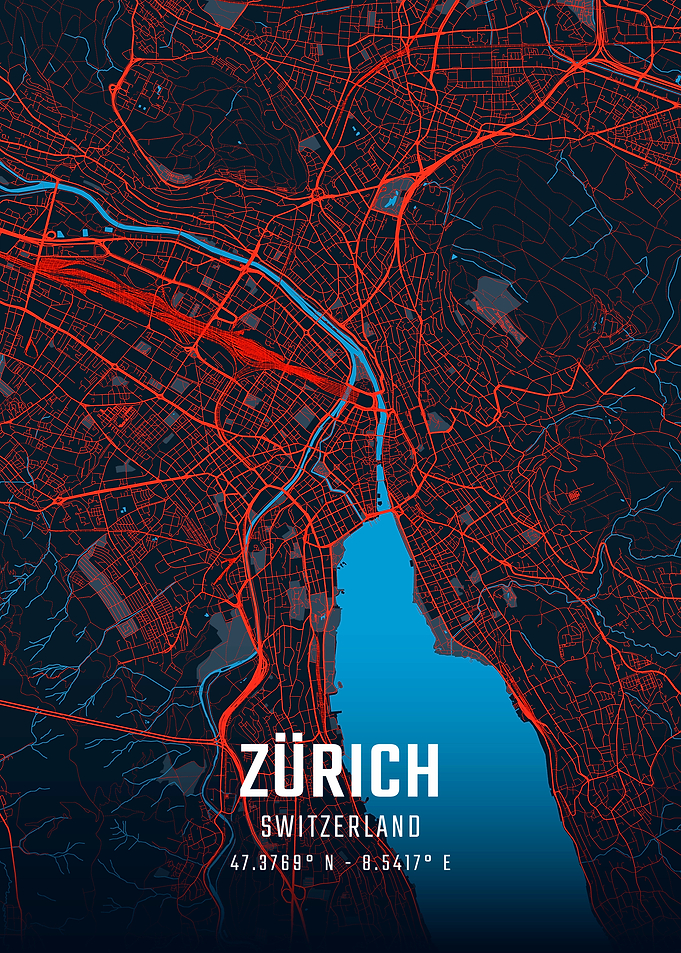 Zurich City Map