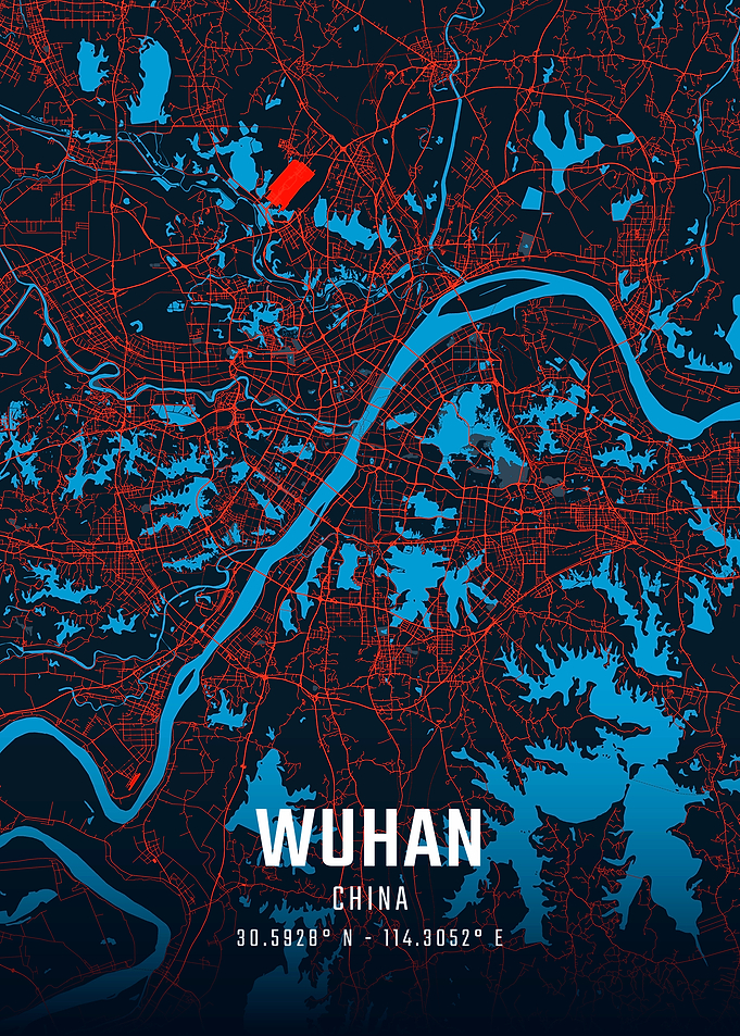 Wuhan City Map