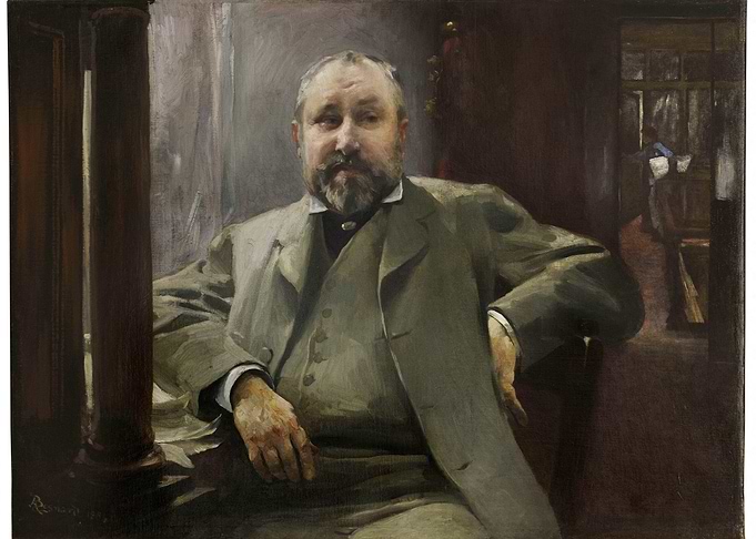 Portrait of a Man in Suit