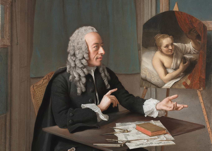 Portrait of a Man with Painting