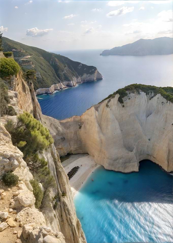 Navagio Sea Beach in Greece