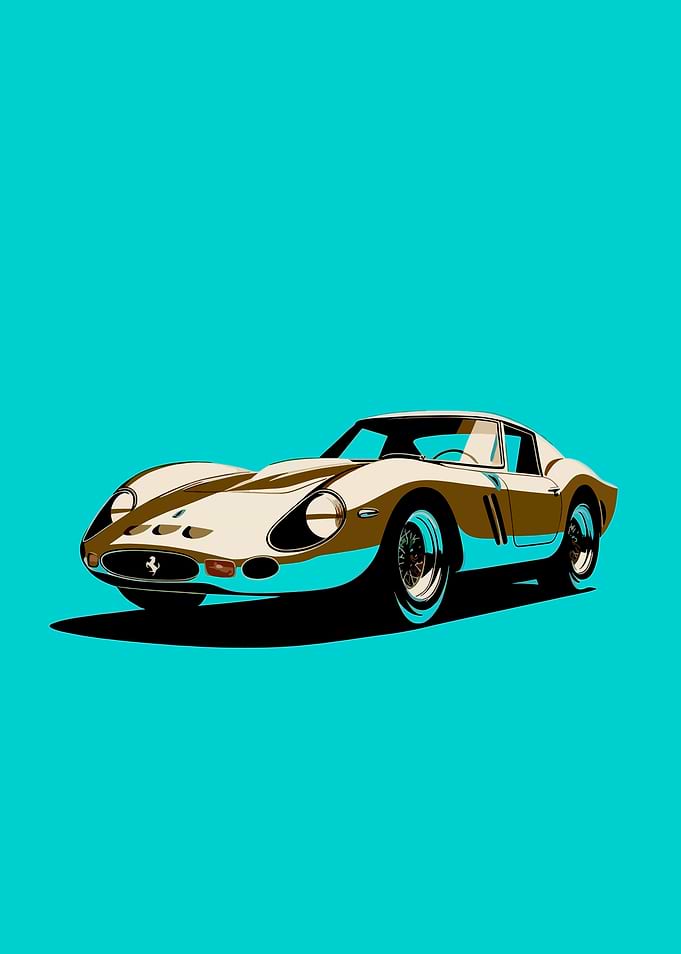 Ferrari 250 GTO Illustration