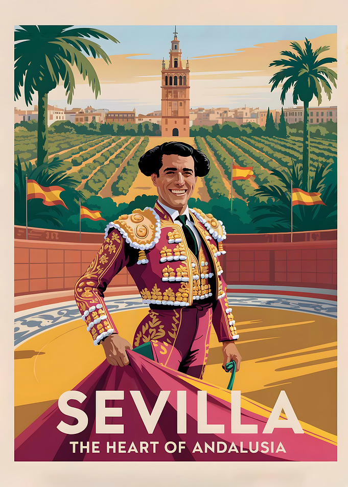 Seville: The Heart of Andalusia Poster