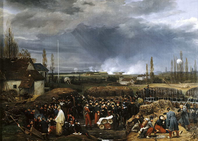 Military Scene Painting