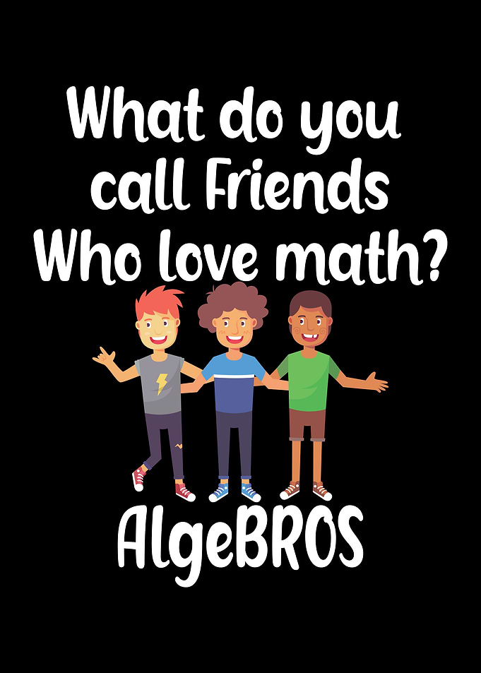 Algebros: Math Friends Cartoon