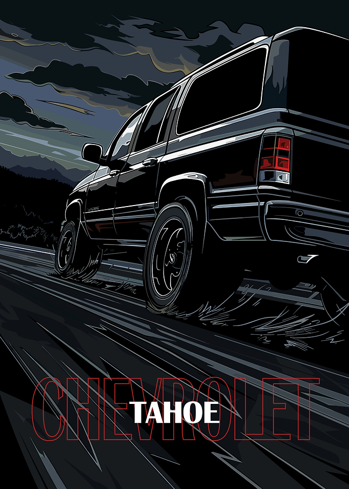 Chevrolet Tahoe Illustration