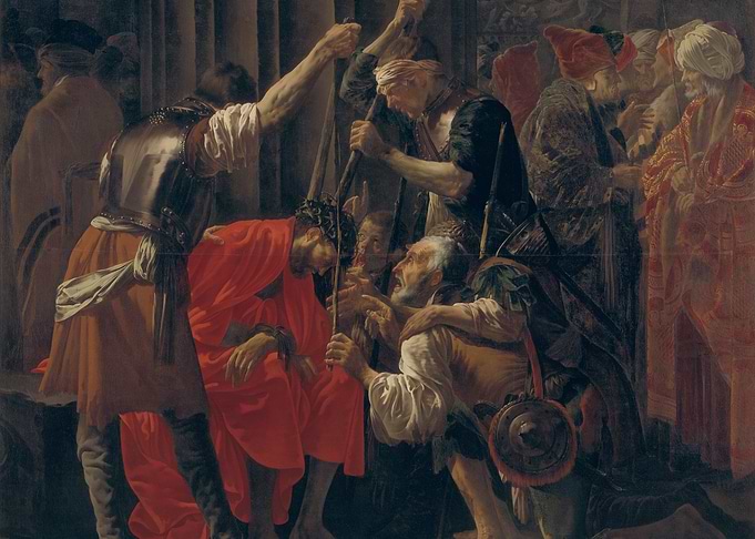 The Crowning with Thorns Painting