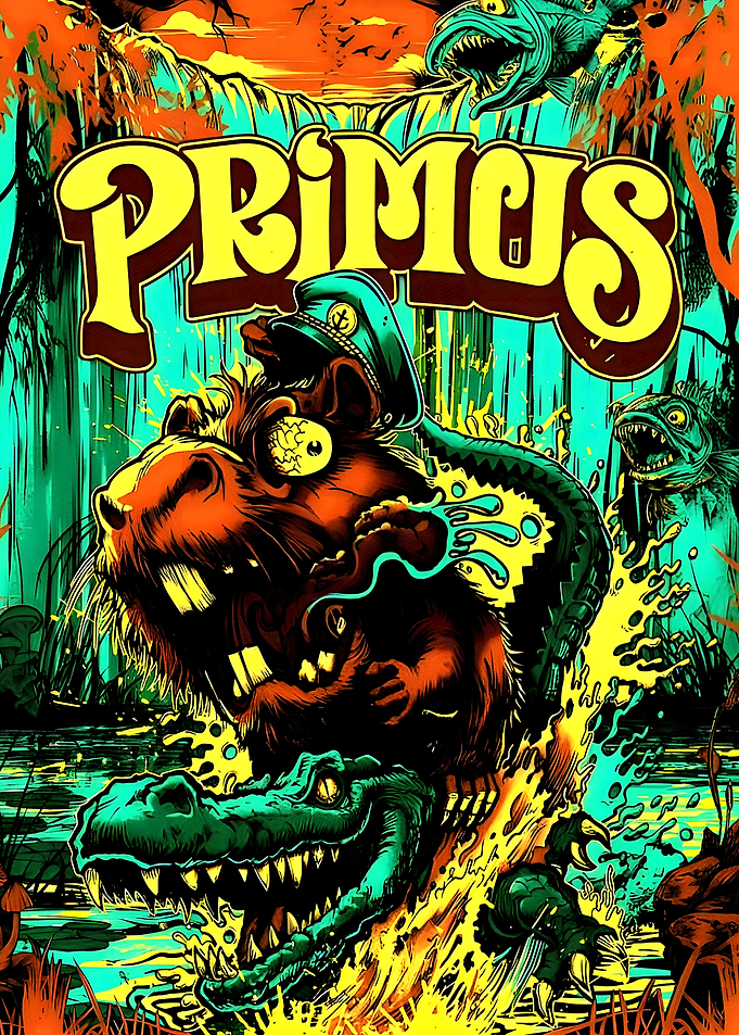 Primus Band Poster Art