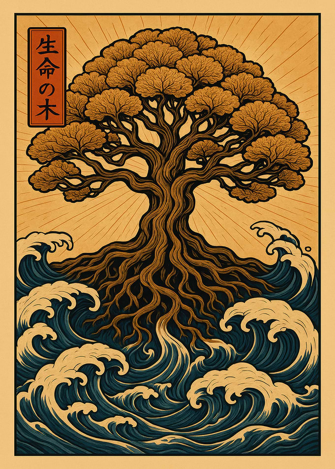 Tree of Life Japanese Art