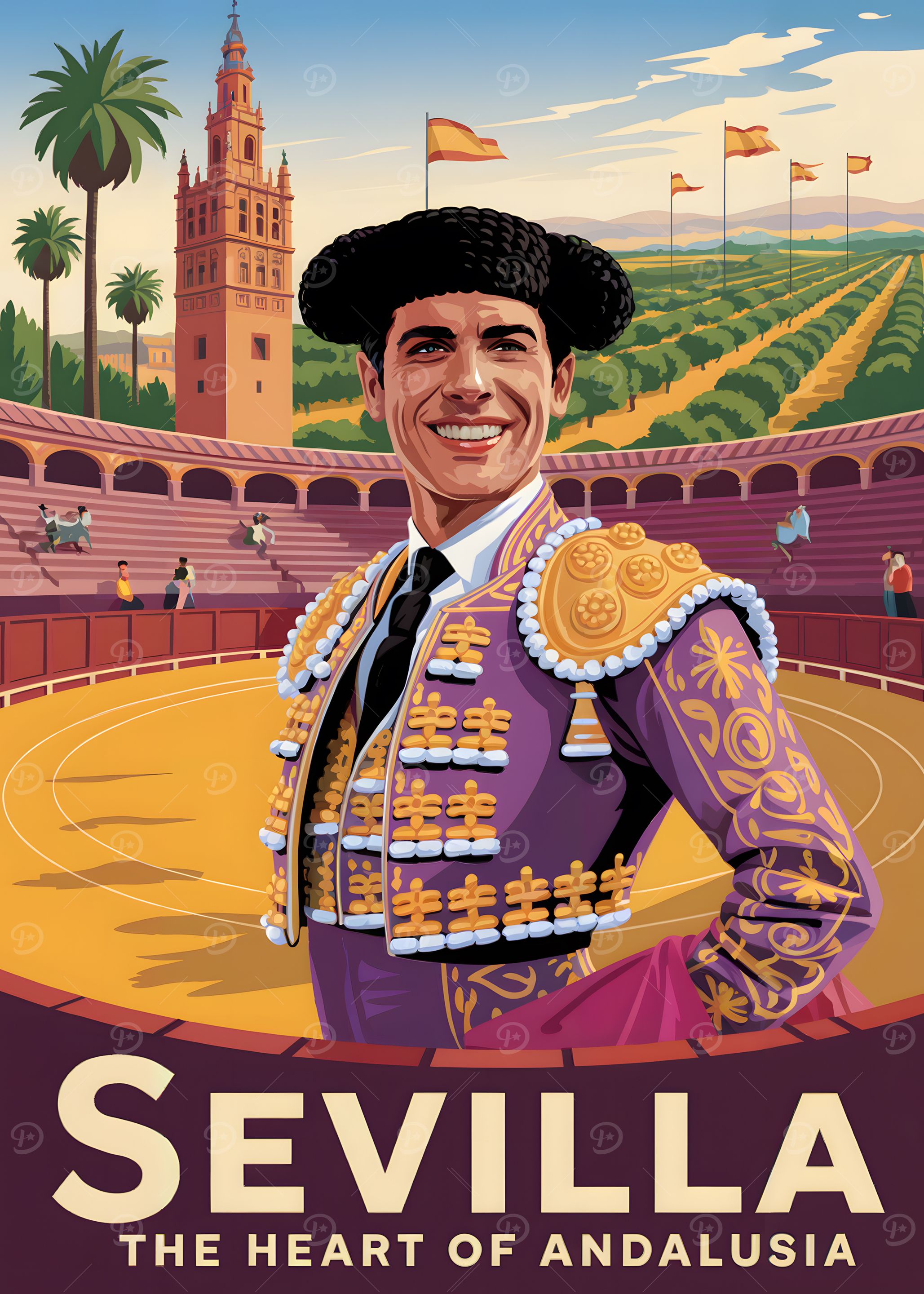Sevilla: The Heart of Andalusia Poster