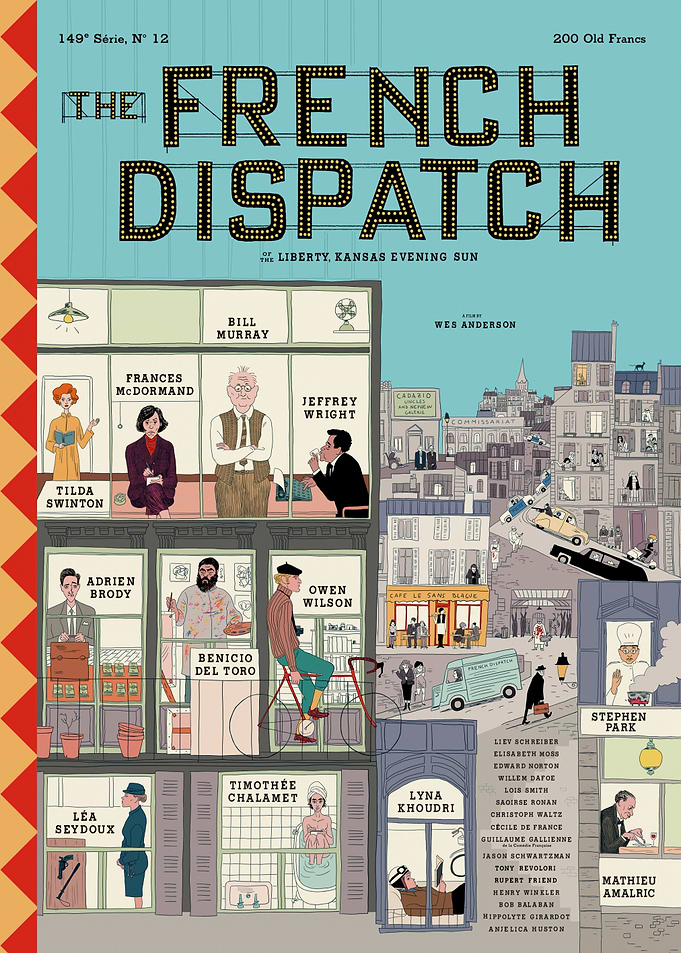 The French Dispatch Movie Poster