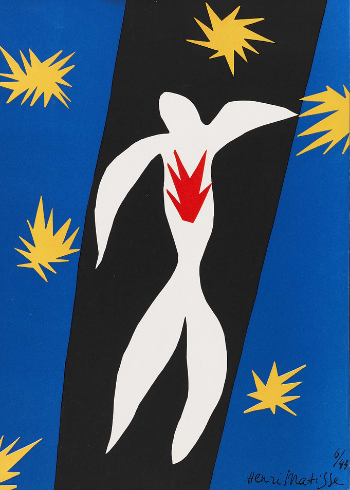 Henri Matisse - The Fall of Icarus (“La Chute d’Icare”)