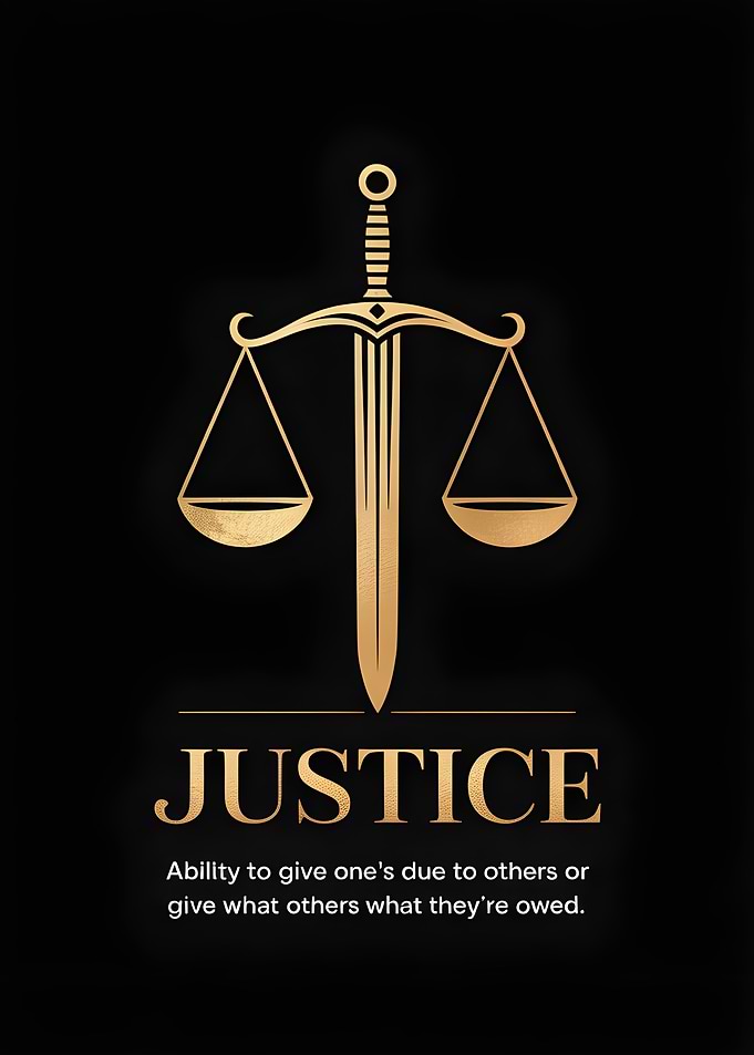 Scales of Justice with Sword