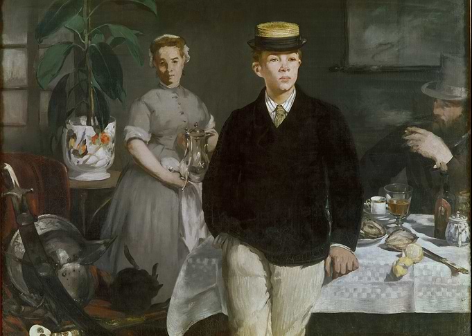 Luncheon in the Studio Painting