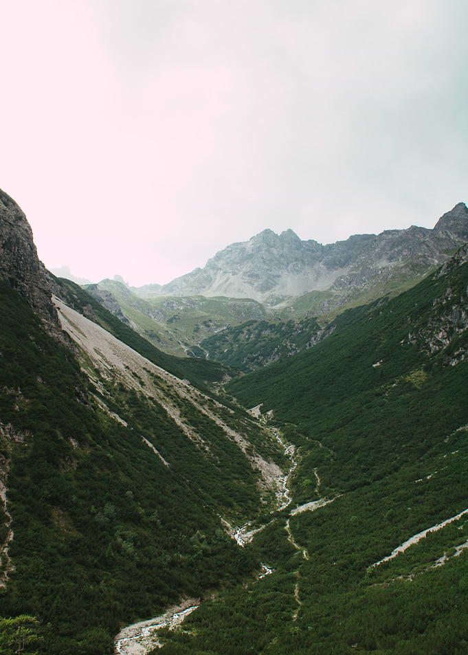 Mountain Valley Landscape