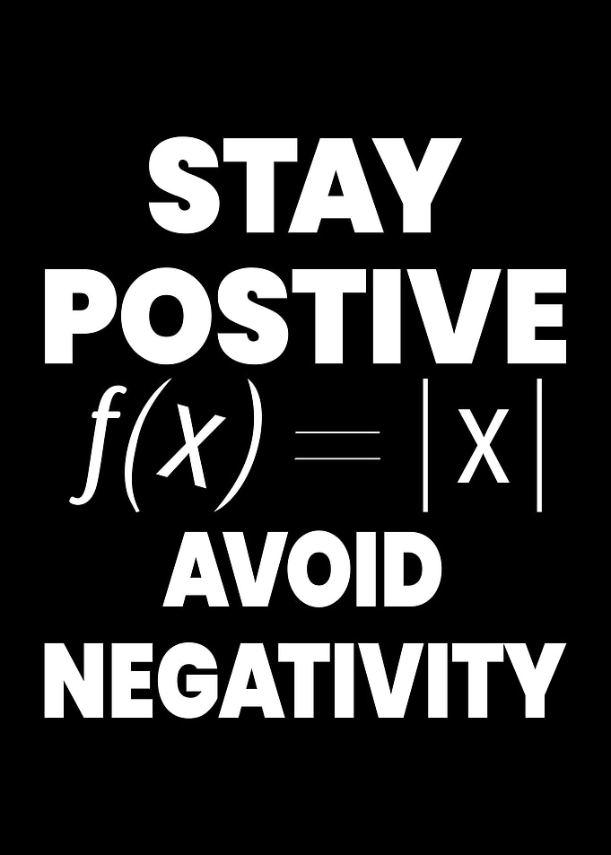 Stay Positive: Math and Motivation