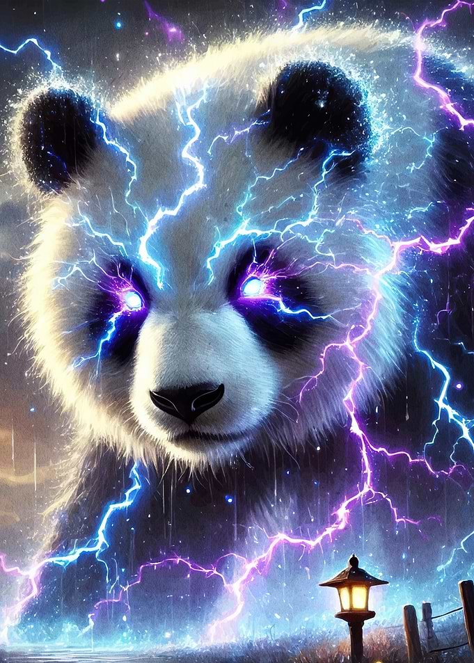 Electric Panda Animal
