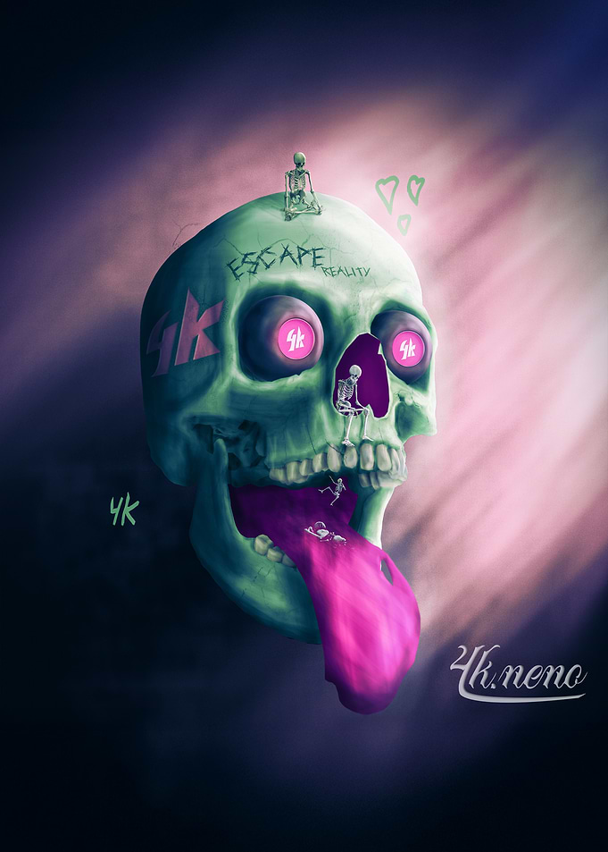 Escape Reality Skull (4kneno)