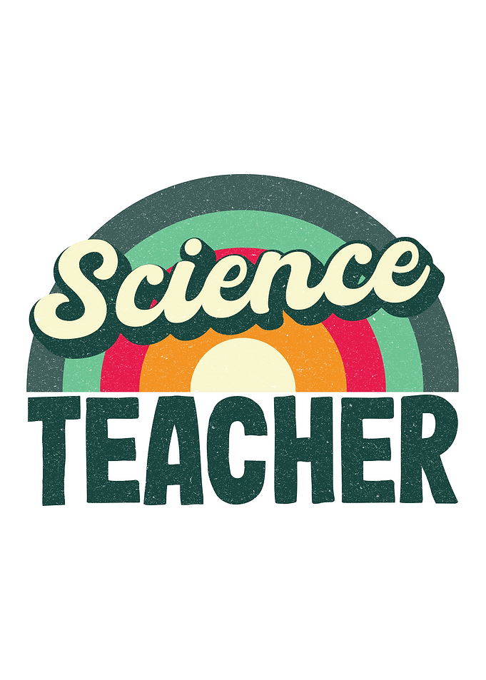 Science Teacher Retro Design