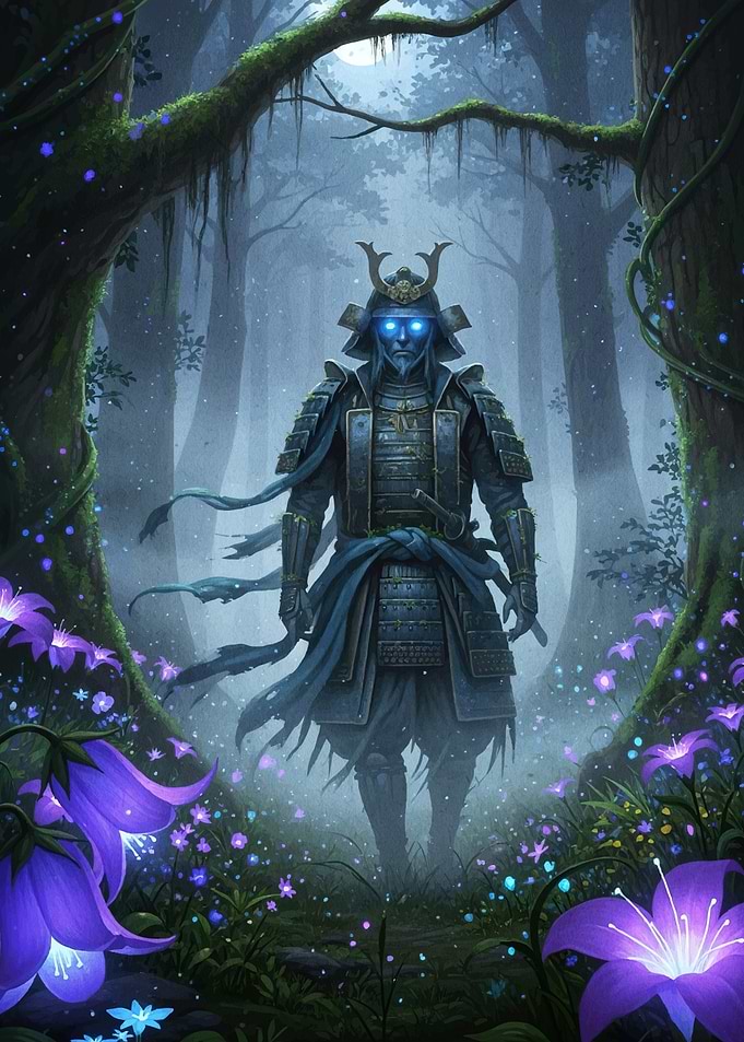 Samurai Enchanted Forest