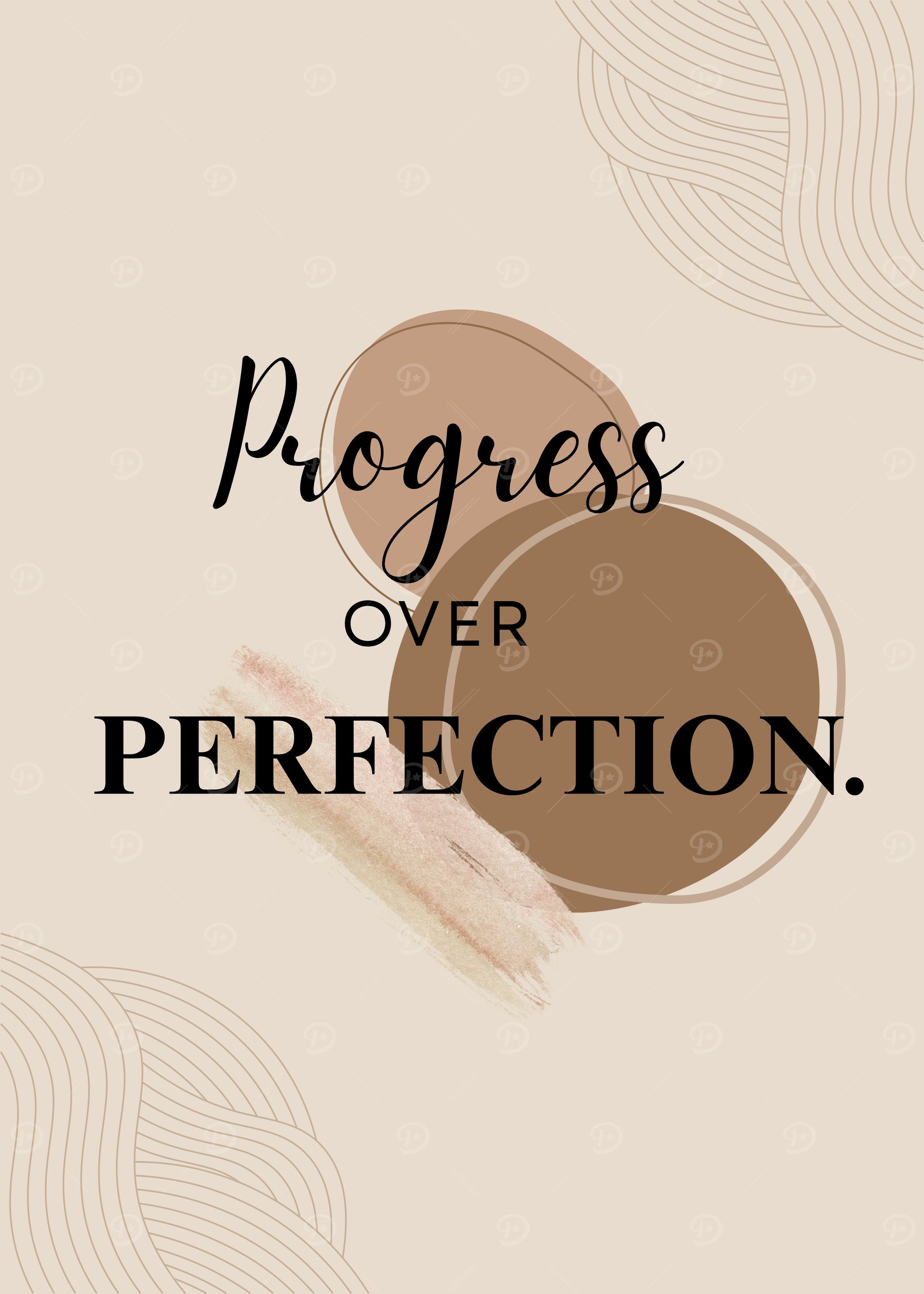 Progress over Perfection