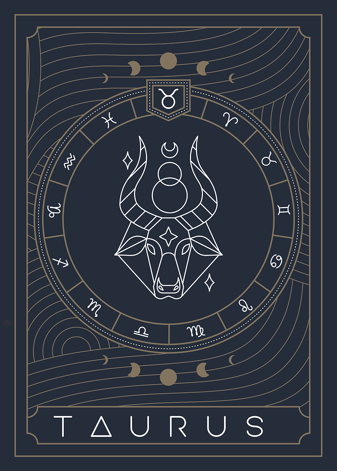 Taurus Zodiac Sign Art