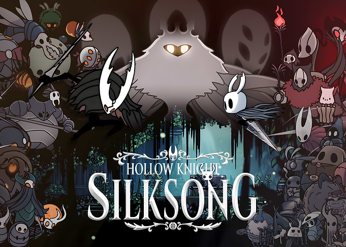 Hollow Knight: Silksong Game Cover Art