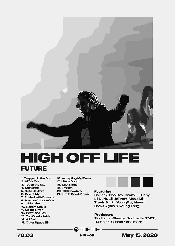 Future - High Off Life Album Cover