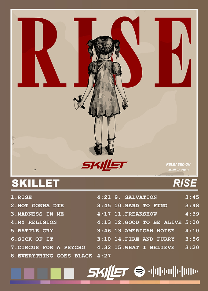 Skillet - Rise Album Cover 2013