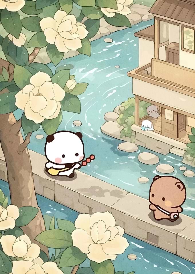 Cute Bears River
