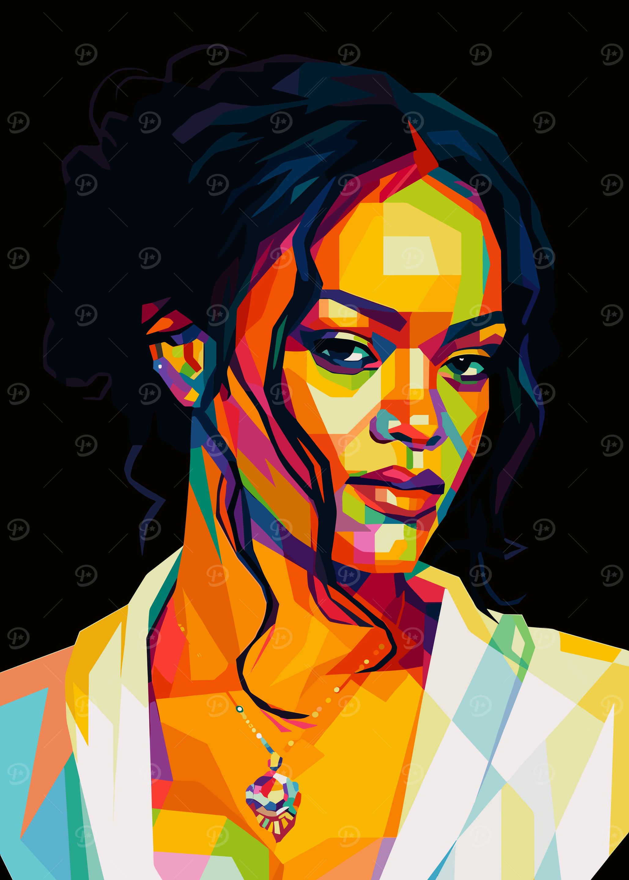 Rihanna Wpap Art