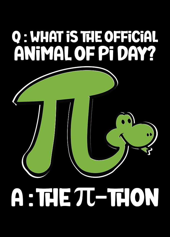 Pi Day Python Pun
