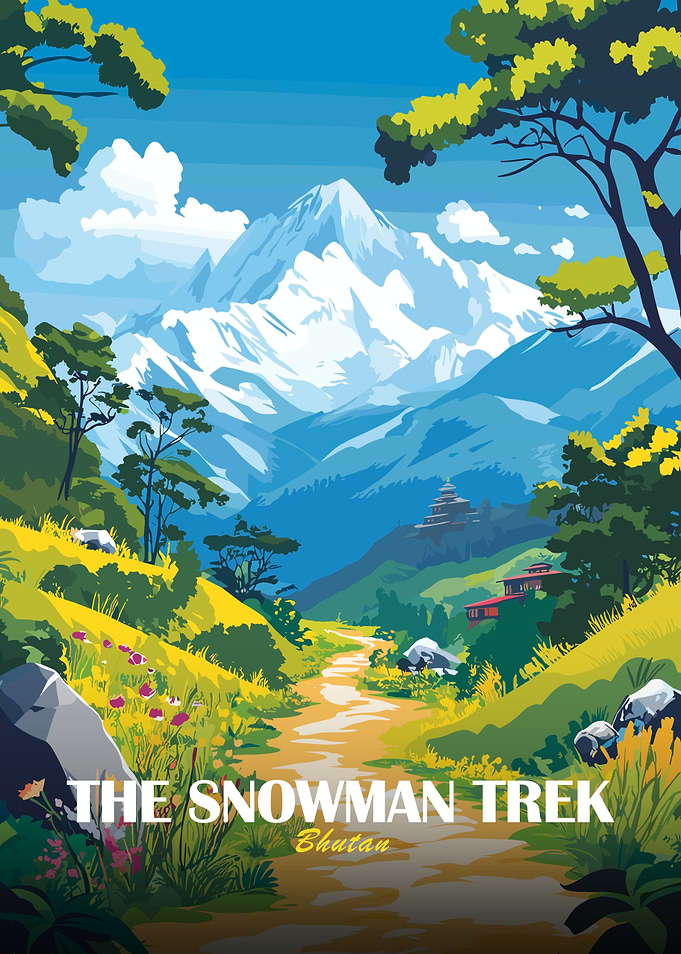 The Snowman Trek, Bhutan