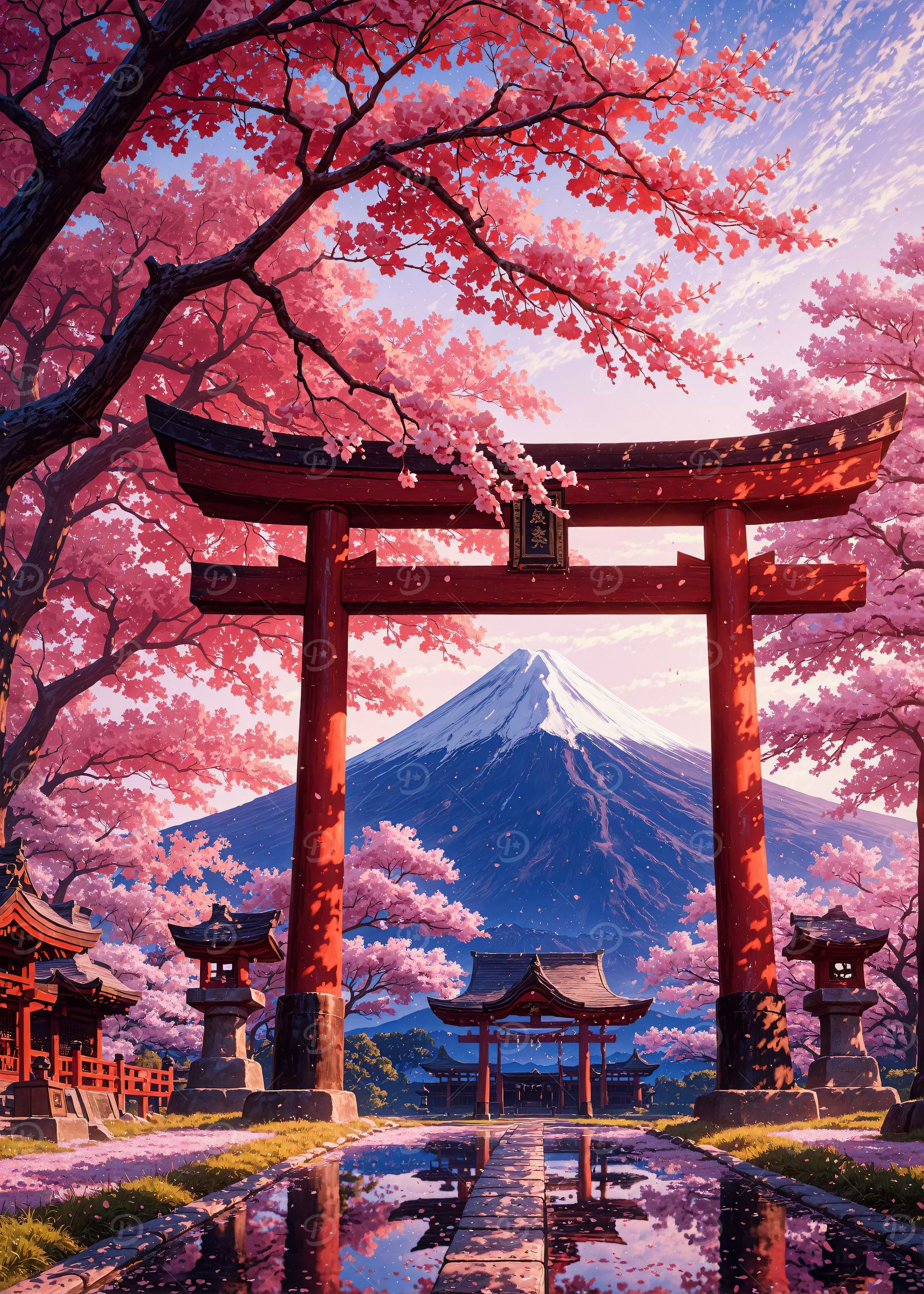 Sakura Posters Online - Shop Unique Metal Prints, Pictures