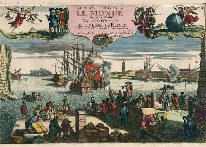 Antique Map: L'Atlas Curieux ou Le Monde