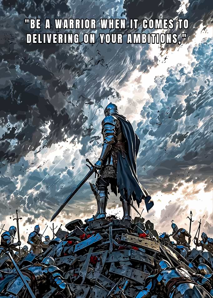 Warrior's Ambition: Knight on Battlefield